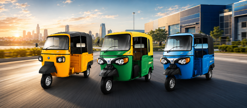 electric three wheeler vs diesel vs cng comparison for cargo and passenger use